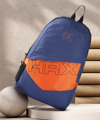 HRX by Hrithik Roshan Unisex Colourblocked Backpack 23 L Backpack(Blue)