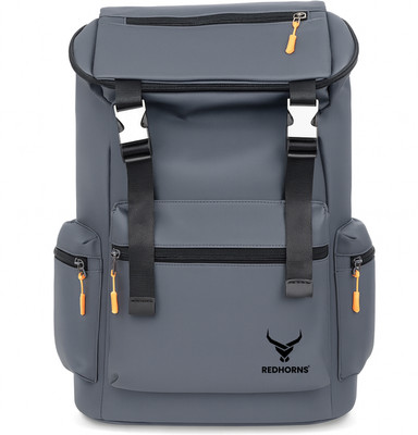 REDHORNS Oxford Fabric 15.6-Inch Laptop Backpack for unisex,Anti-Theft Travel Bag 20 L Laptop Backpack(Grey)