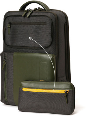 Mokobara The Overnighter Backpack 2.0 23 L Laptop Backpack(Green)