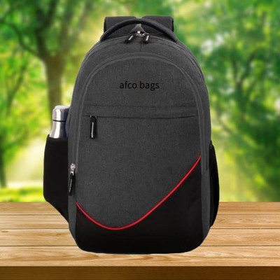 Afco Bags 35L Large Casual Backpack School/College Bag for Men & Women 35 L Backpack(Black)