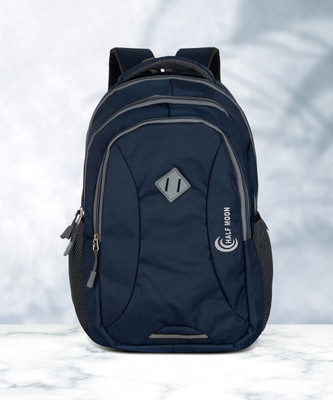 Half Moon Waterproof Bag with Rain Cover 35 L Laptop Backpack(Blue)