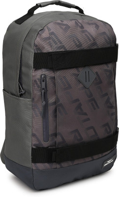 RED TAPE Grey Boys & Unisex Polyester Backpack | School, College & Office Bag 26 L Laptop Backpack(Grey)