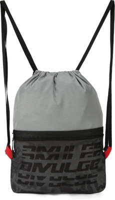 divulge GREY NETTED DRAWS ACCENT_11 18 L Backpack(Grey)