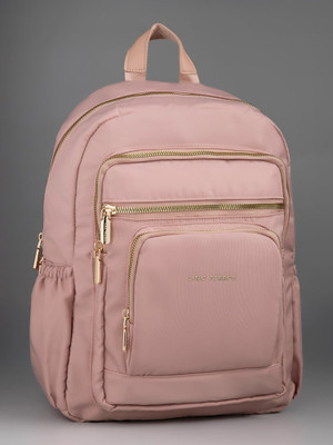 LINO PERROS Women 13 Inch Backpack(Pink)