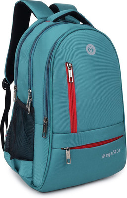 MegaStar Superb Waterproof men and women school bag, college bag, office bag 35 L Laptop Backpack(Green)