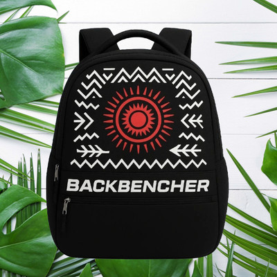 buyeasy Practical Black Bag with features of fashionable black backpack and casual 30 L Backpack(Black)