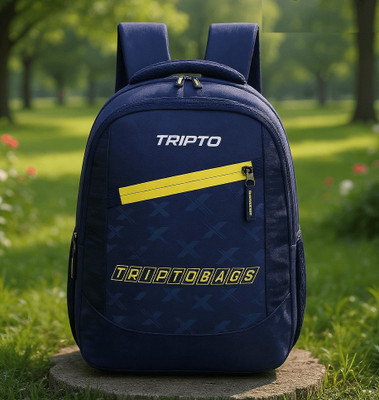 TRIPTO HIKE 30 L Laptop Backpack(Blue, Yellow)