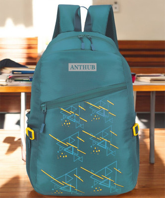 ANTHUB For School Bag/College Bag/For Unisex Light Weight (1028) 16 L Laptop Backpack(Blue)
