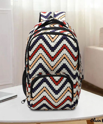 Lookout Fashion Women Backpack Multicolor 10 L Laptop Backpack(Multicolor)