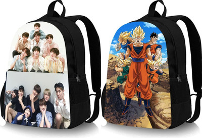 KSC Best Digital print backpack 20 L Backpack(Black, Black)