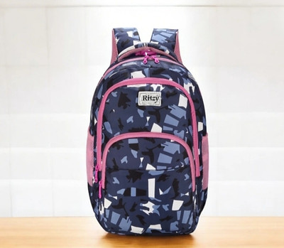 RITZY 40 L GIRLS AND WOMEN Backpack FOR SCHOOL COLLEGE TRAVEL BACKPACK22( NAVY BLUE) 45 L Backpack(Blue)
