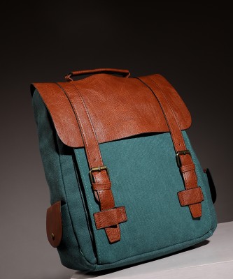 Haute Sauce The Journey Backpack - Teal Green & Brown 7 L Backpack(Green)