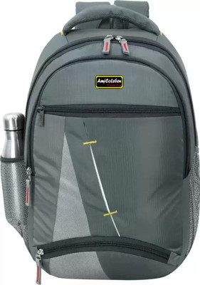 Amicoleben Smart Bag Spacy Comfortable 4th to 10th class casual Waterproof School Bag 30 L Trolley Backpack(Grey)