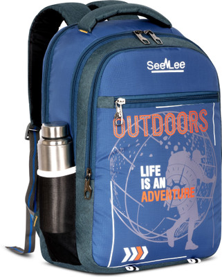 SeeNLee UrbanWave 25L – Lightweight Performance Backpack 25 L Backpack(Blue)