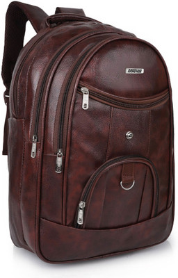 American Hunter Vegan Leather Casual Backpack for Men 40 L Backpack(Brown)