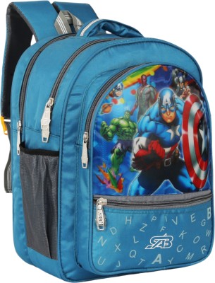 SAB Bags Trendy Primary Kids School Bag LKG to 3rd Standard Unisex Waterproof 30 L Backpack(Blue)