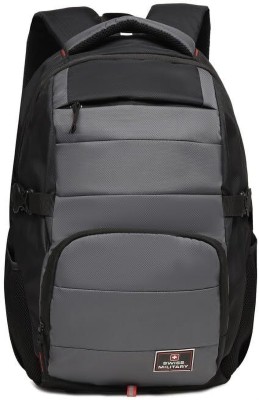 SWISS MILITARY Multi Utility Backpack with Dual Quick Access Pockets, 34 LTR 34 L Backpack(Grey)