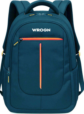 WROGN 35 Ltr Unisex Spacy Laptop Backpack for Travel/College/School With RainCover 35 L Laptop Backpack(Blue)