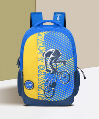 SKYBAGS SQUAD PRO 01 SCHOOL BACKPACK BLUE 33 L Backpack(Blue)