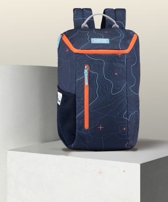 Uppercase 25L Printed 15.6'' 25 L Laptop Backpack(Blue)