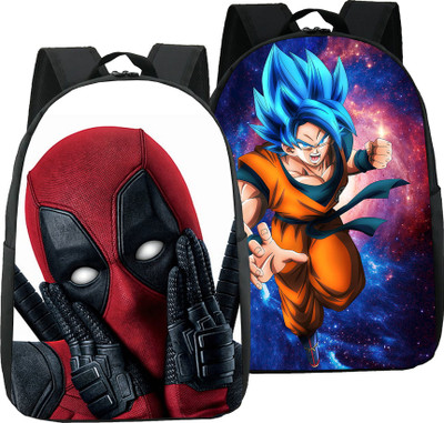 khatushyam collection DEDPOL+GOKU 2-COMBOb 30 L Laptop Backpack(Orange)