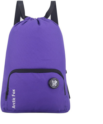 Arctic Fox Purple Drawstring Bag 15 L Backpack(Purple)
