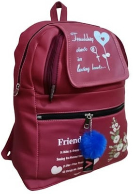 LR STYLISH_MULTIPURPOSE_WOMEN BACK PACK 5 L Backpack(Maroon)