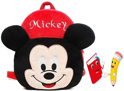 Aveek Mic2Ky-02 12 L Backpack(Red, Black)