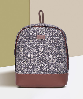 ZOUK Lattice Lace Dome Daypack 12 L Backpack(Black)