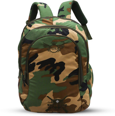 AZAD Army Backpack for casual with extra space 35 L Backpack(Green)