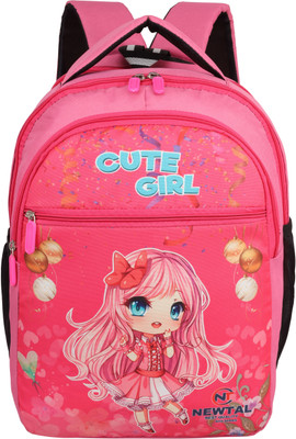 newtal Multipurpose Backpack for Travel, Office, School & Daily Use 35 L Laptop Backpack(Pink)