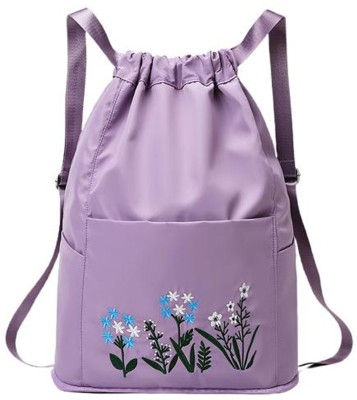 IndiRocks Laptop Backpack Foldable Travel Bag Lightweight Embroidery Waterproof-46x35x18CM 20 L Backpack(Purple)