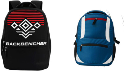 Elcom Aesthetic Travel Bag with features of spacious backpack for boys and hidden 30 L Backpack(Black, Black)