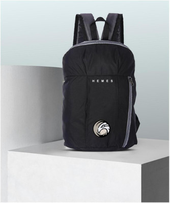 HMFURRYS FINEST HEMES-Egal-GreyZip-Bag_14 12 L Backpack(Black, Grey)