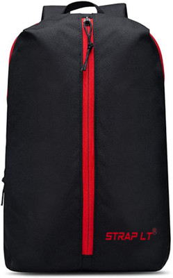 Straplt KO MIBLKQCHUA44_16 15 L Backpack(Black)