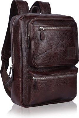 ZOON Daily use stylish backpack 15 L Laptop Backpack(Brown)