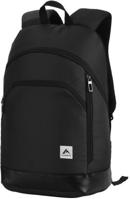 CARRIZ Everyday Use Backpack for Men and Women, Ideal for College,Office,Travel CB07 25 L Backpack(Black)