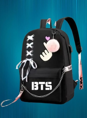 ARK FASHION BTS Blackpink_Backpacks_Pack Of 1 18 L Backpack(Multicolor)