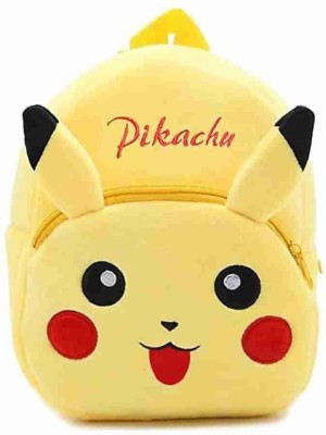 Vikram Pikachu kid's school bags 10 L Backpack(Yellow)