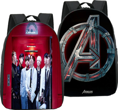 khatushyam collection DGTL-03+AVENGER-COMBOb 30 L Laptop Backpack(Gold)