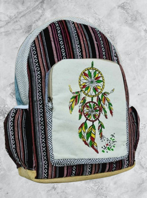 RAPID COSTORE Double Circle Design 5 L Backpack(Multicolor)