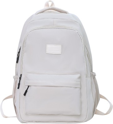 WALSON Casual Unisex Backpack For College, Office or School, 17 Inch 30 L Backpack(White)