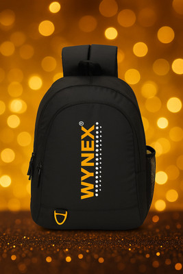 wynex Multi-Utility Backpack for Travel, Office & College – Water Resistant & Durable 30 L Laptop Backpack(Black)