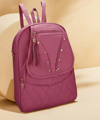 TIZARAT MAN Backpack for Women 17 L Backpack(Maroon)