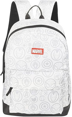 MARVEL Avengers Super Hero 17 Inch Casual Backpack School & Sports Bag. 17 L Backpack(White)