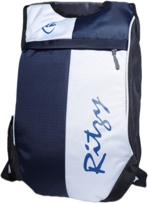 RITZY Medium 22 L Laptop Backpack Casual college, tution bag (N.BLUE 22 L Laptop Backpack(Blue)