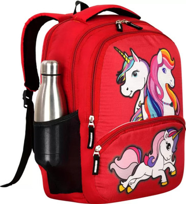Fast Fashion N2ema_Red_10 21 L Backpack(Red)