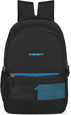 Priority Tork 002 College Bag BLK 31 L Backpack(Black)