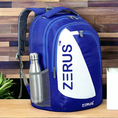 ZERUS Stylish 15.6 Inch Laptop School Backpack Lightweight for Boys Girls Men & Women 40 L Trolley Laptop Backpack(Blue)