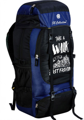 SBCOLLECTION UNISEX Water Proof Mountain RucksackHiking/Trekking/Camping Bag 60 L Laptop Backpack(Blue)